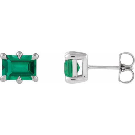Lab-Grown Emerald | Emerald | 6 x 4mm | Lab-Grown Emerald | Emerald | 7 x 5mm | Lab-Grown Emerald | Emerald | 8 x 6mm | Lab-Grown Emerald | Emerald | 5 x 3mm