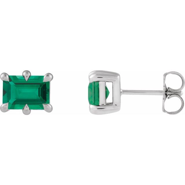 Lab-Grown Emerald | Emerald | 6 x 4mm | Lab-Grown Emerald | Emerald | 7 x 5mm | Lab-Grown Emerald | Emerald | 8 x 6mm | Lab-Grown Emerald | Emerald | 5 x 3mm