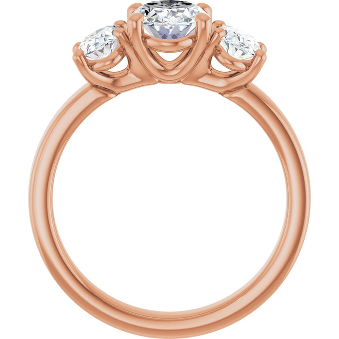 14K Rose | Oval