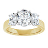 14K Yellow/White | Oval