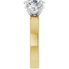 14K Yellow/White | Oval