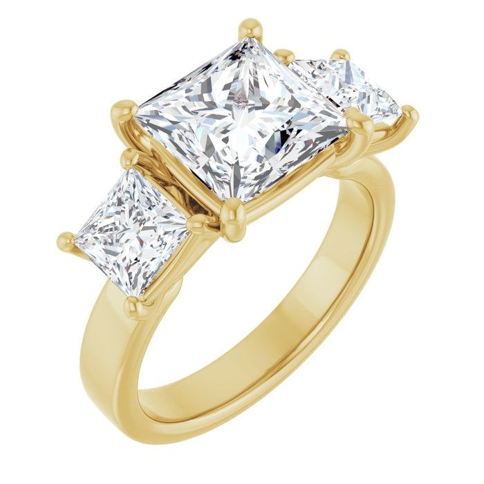 14K Yellow | Square