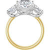 14K Yellow/White | Square