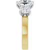 14K Yellow/White | Square