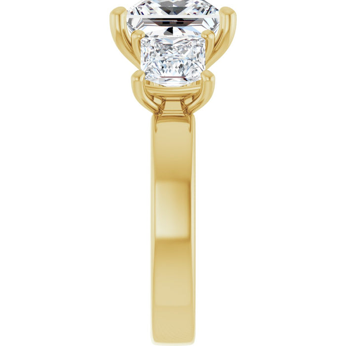 14K Yellow | Square