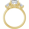 14K Yellow | Cushion
