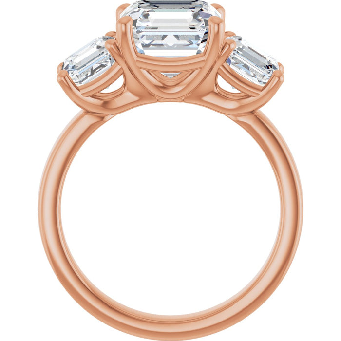 14K Rose | Asscher