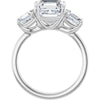 14K White | Asscher