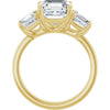14K Yellow | Asscher