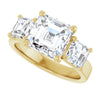 14K Yellow | Asscher