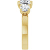 14K Yellow | Cushion