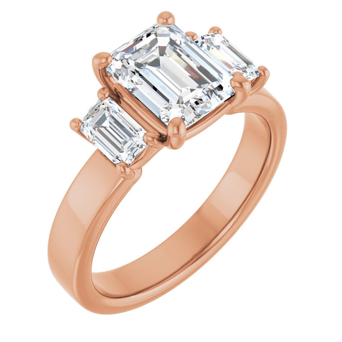 14K Rose | Emerald