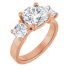 14K Rose | Cushion