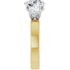 14K Yellow/White | Round