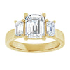 14K Yellow | Emerald