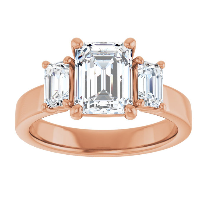 14K Rose | Emerald