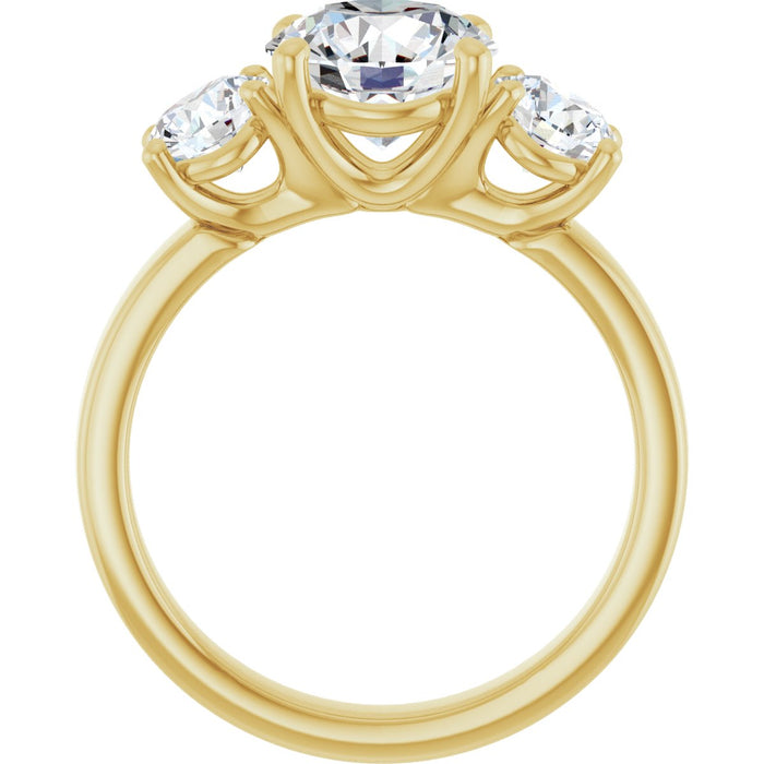 14K Yellow | Round