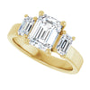 14K Yellow | Emerald