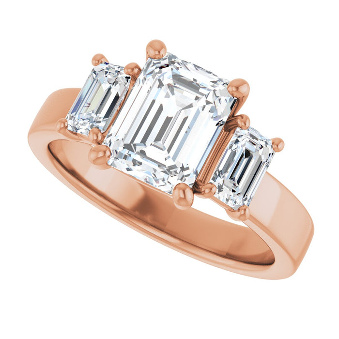 14K Rose | Emerald