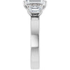 14K White | Emerald