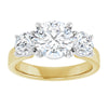 14K Yellow/White | Round