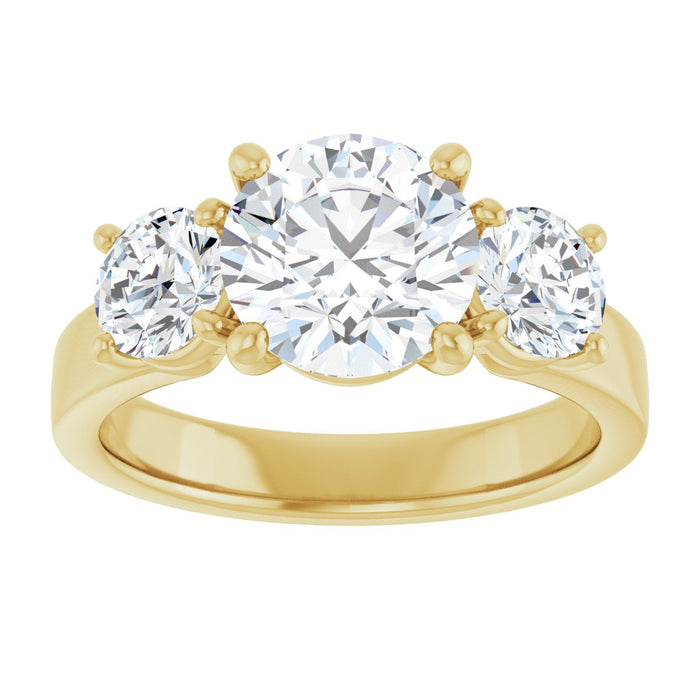 14K Yellow | Round