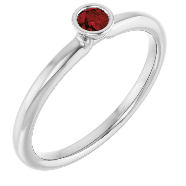 Natural Mozambique Garnet | Round | 3mm