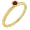 Natural Mozambique Garnet | Round | 3mm