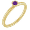 Natural Amethyst | Round | 3mm