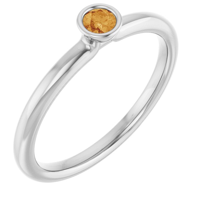 Natural Citrine | Round | 3mm