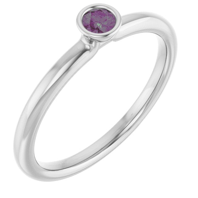 Natural Alexandrite | Round | 3mm | Lab-Grown Alexandrite | Round | 3mm