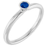 Lab-Grown Blue Sapphire | Round | 3mm | Natural Blue Sapphire | Round | 3mm