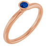 Lab-Grown Blue Sapphire | Round | 3mm | Natural Blue Sapphire | Round | 3mm
