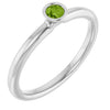 Natural Peridot | Round | 3mm