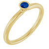 Lab-Grown Blue Sapphire | Round | 3mm | Natural Blue Sapphire | Round | 3mm