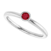 Natural Ruby | Round | 3mm