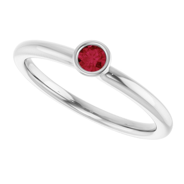 Natural Ruby | Round | 3mm