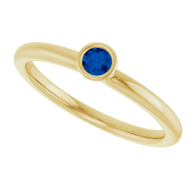 Natural Blue Sapphire | Round | 3mm