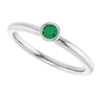 Natural Emerald | Round | 3mm