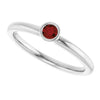 Natural Mozambique Garnet | Round | 3mm