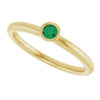 Lab-Grown Emerald | Round | 3mm