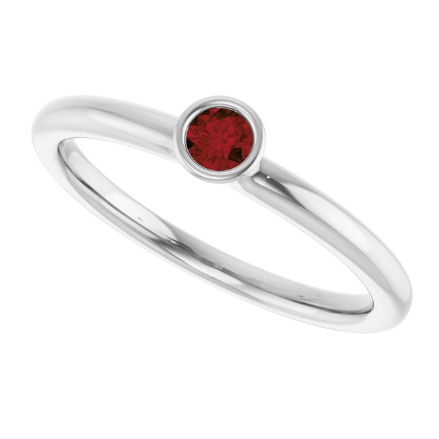 Natural Mozambique Garnet | Round | 3mm