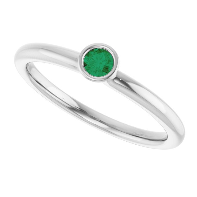Natural Emerald | Round | 3mm