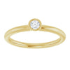 Natural White Sapphire | Round | 3mm