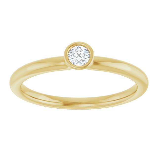Natural White Sapphire | Round | 3mm