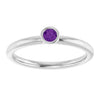 Natural Amethyst | Round | 3mm