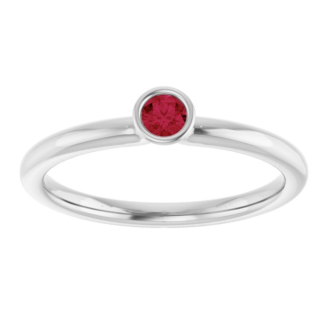 Natural Ruby | Round | 3mm