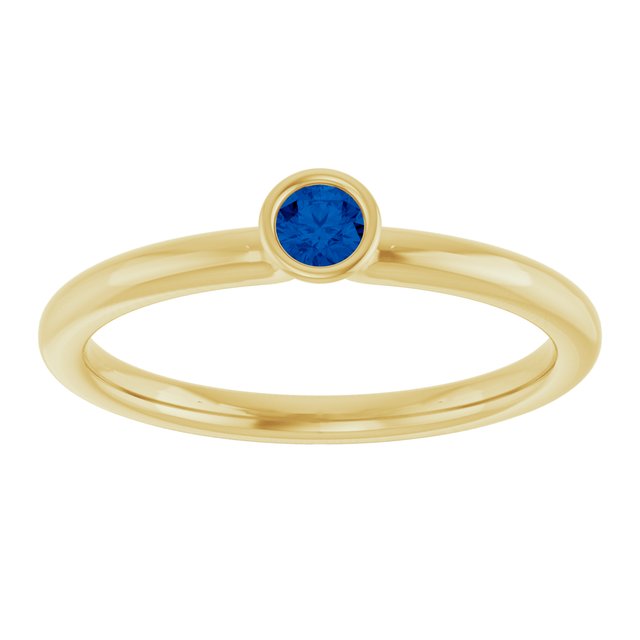 Natural Blue Sapphire | Round | 3mm