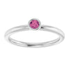 Natural Pink Tourmaline | Round | 3mm