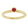 Lab-Grown Ruby | Round | 3mm